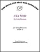 A La Mode Orchestra sheet music cover